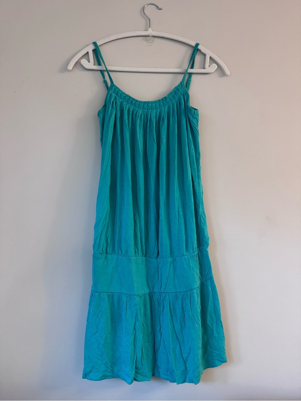 Vintage zinc Turquoise Flowy Tank